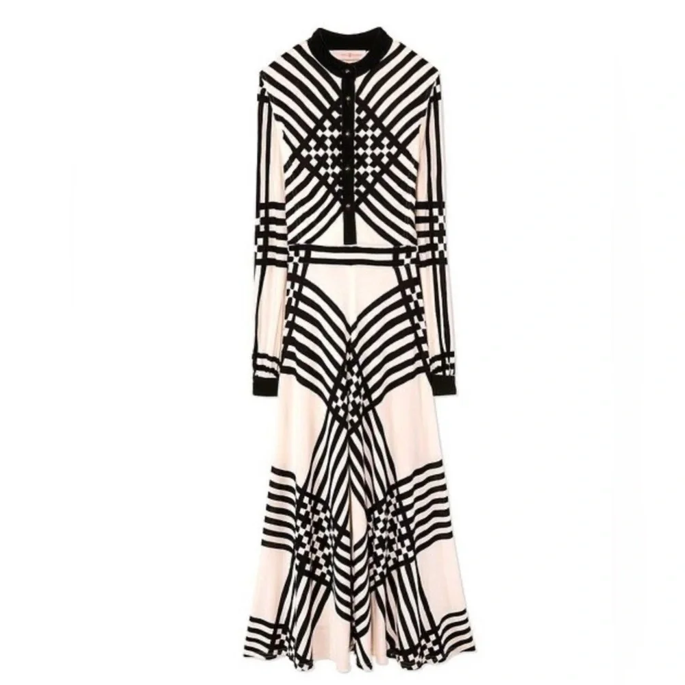 Tory Burch Anja Dress size medium rare geo